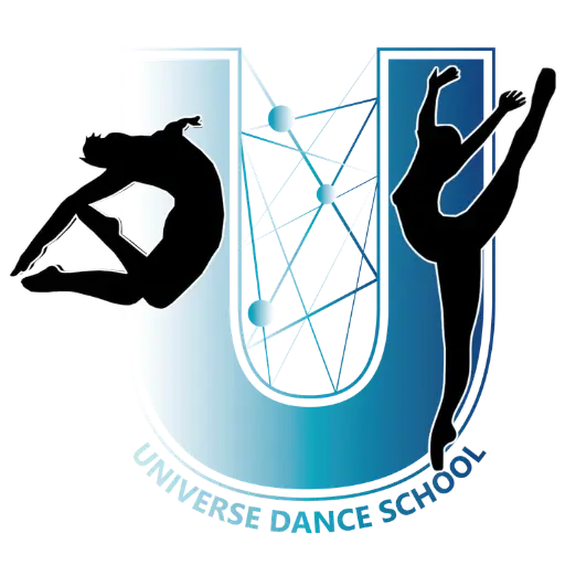 universe dance school logo